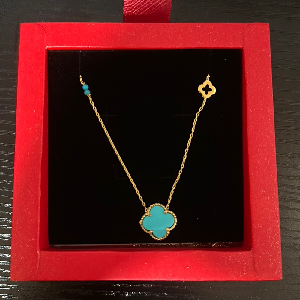 Gold plated necklace